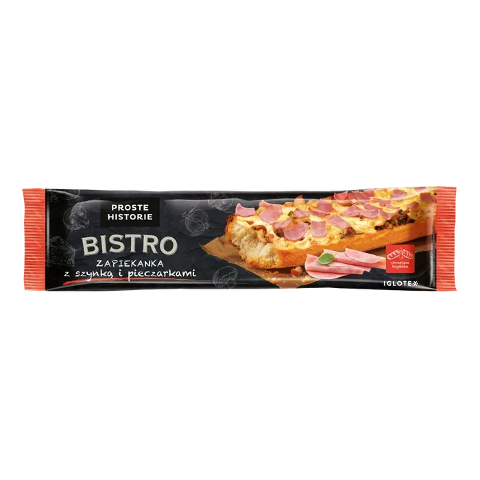 PROSTE HISTORIE BISTRO Zapiekanka Z Szynką I Pieczarkami 200g