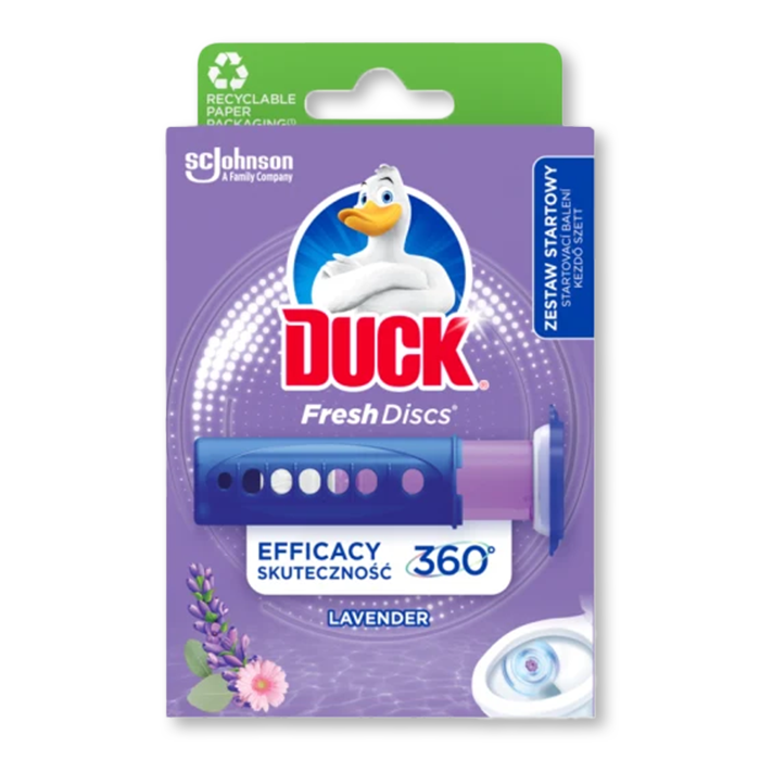 Фото - Засіб для ванн і туалету Fresh DUCK  DISCS Żelowy krążek do toalety Lavender 36ml 