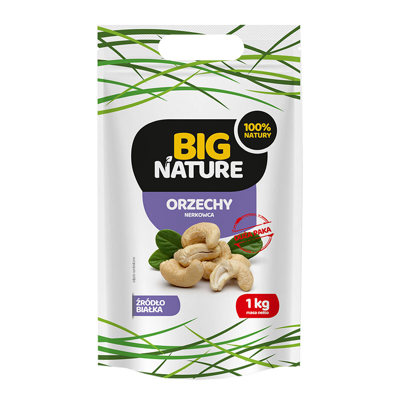 BIG NATURE Orzechy nerkowca 1000 g