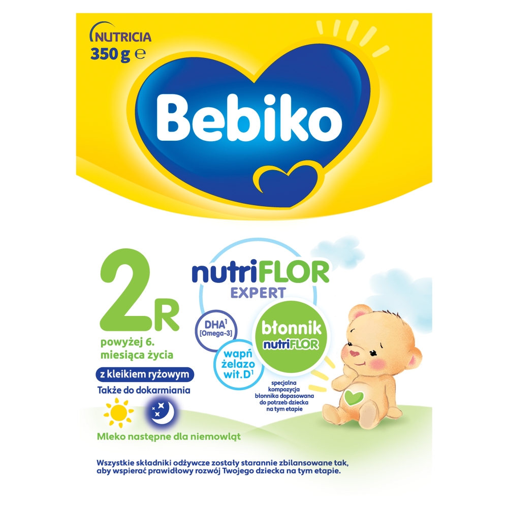 BEBIKO 2R Mleko następne dla niemowląt powyżej 6. miesiąca życia 350 g