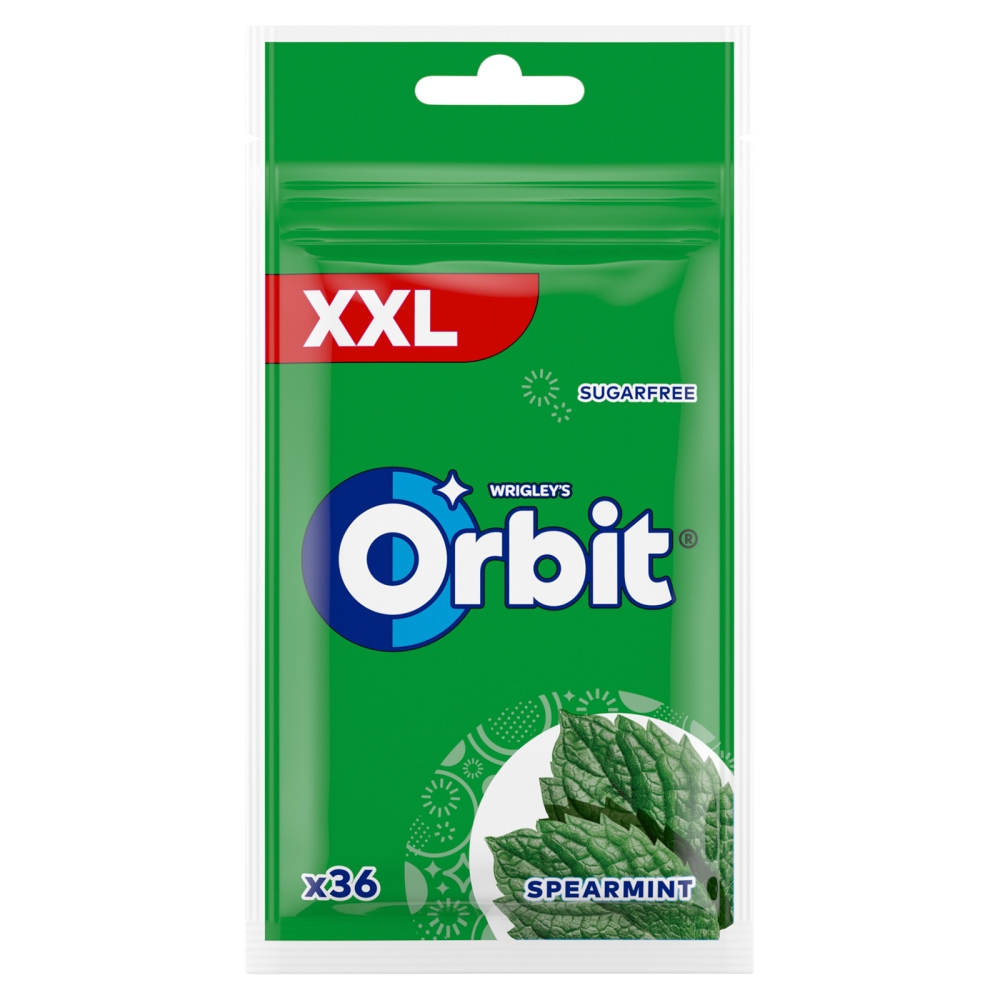 ORBIT Guma do żucia bez cukru Spearmint 36 drażetek 50 g