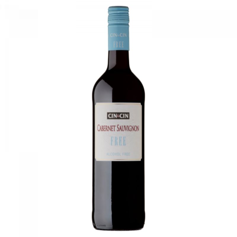 Cin&Cin Wino Cabernet Sauvignon Czerwone Bezalkoholowe 750 Ml