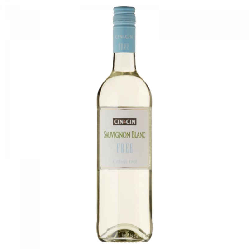 Cin&Cin Wino Sauvignon Blanc Białe Bezalkoholowe 750 Ml