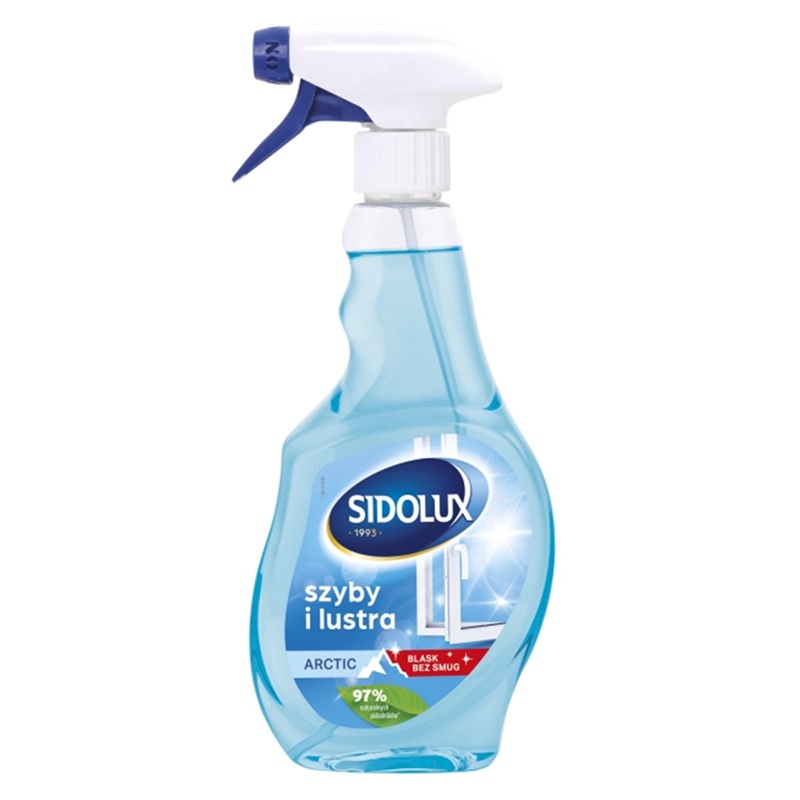 SIDOLUX CRYSTAL Płyn do mycia szyb arctic 500 ml