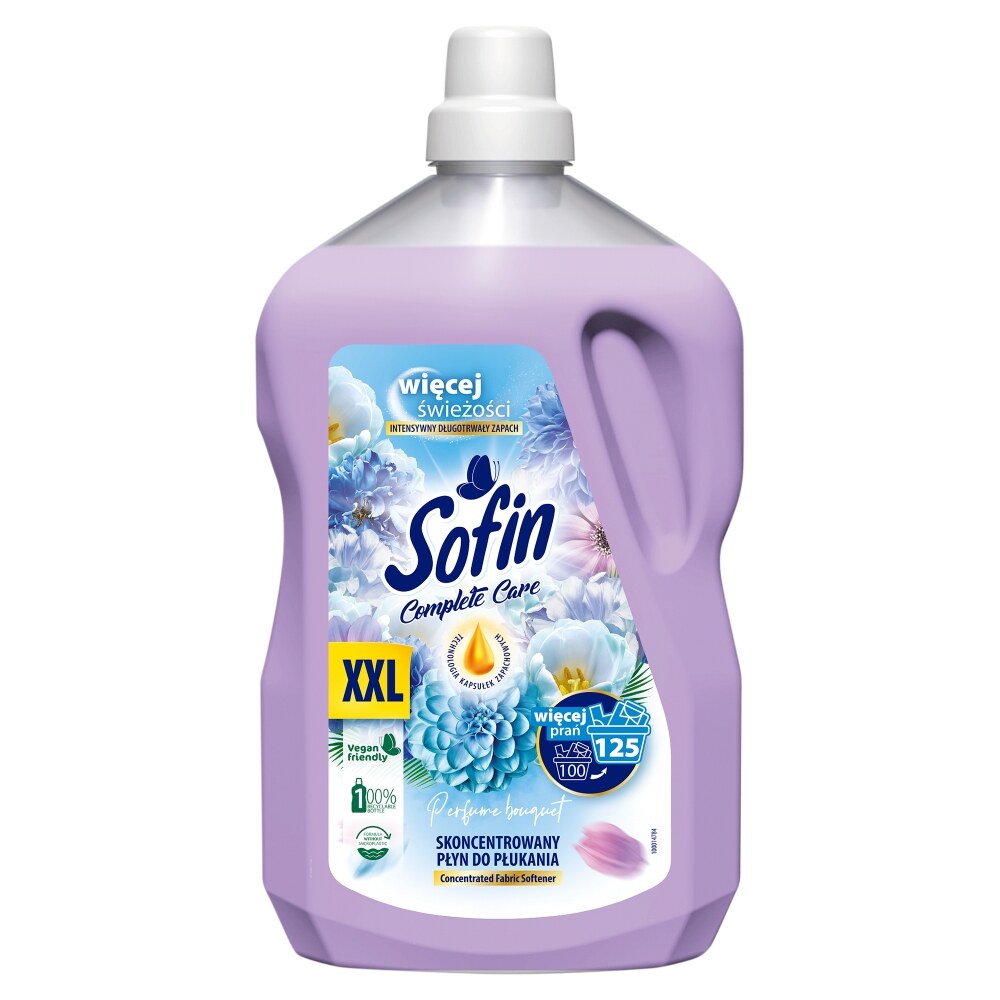 SOFIN COMPLETE CARE Płyn do płukania tkanin XXL Perfume Bouquet 2500 ml