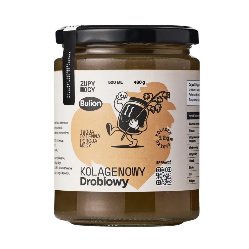 ZUPY MOCY Bulion kolagenowy drobiowy 540 ml