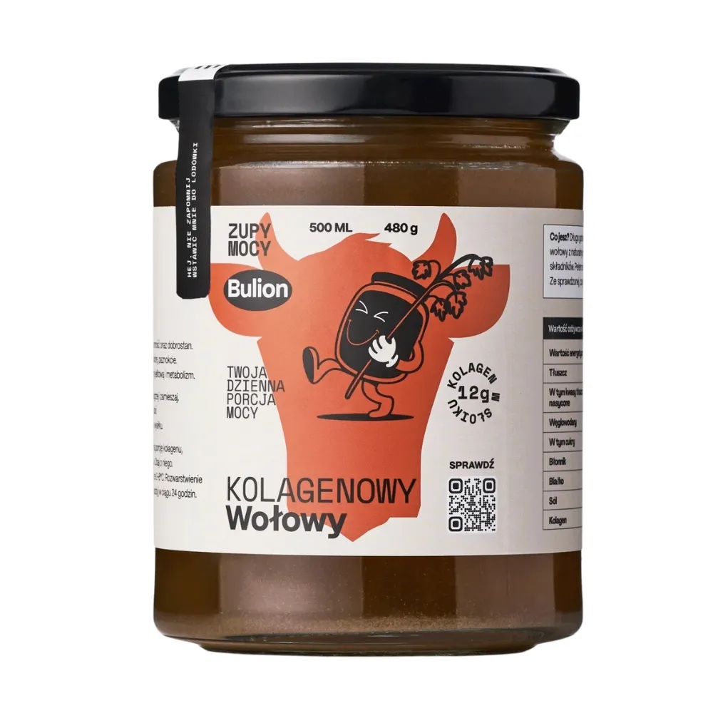ZUPY MOCY Bulion kolagenowy wołowy 540 ml