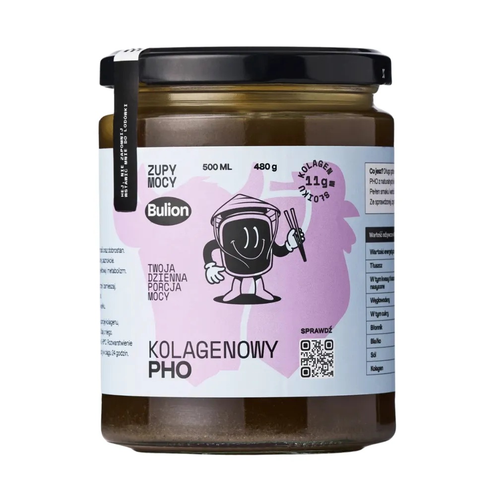 ZUPY MOCY Bulion kolagenowy PHO 540 ml