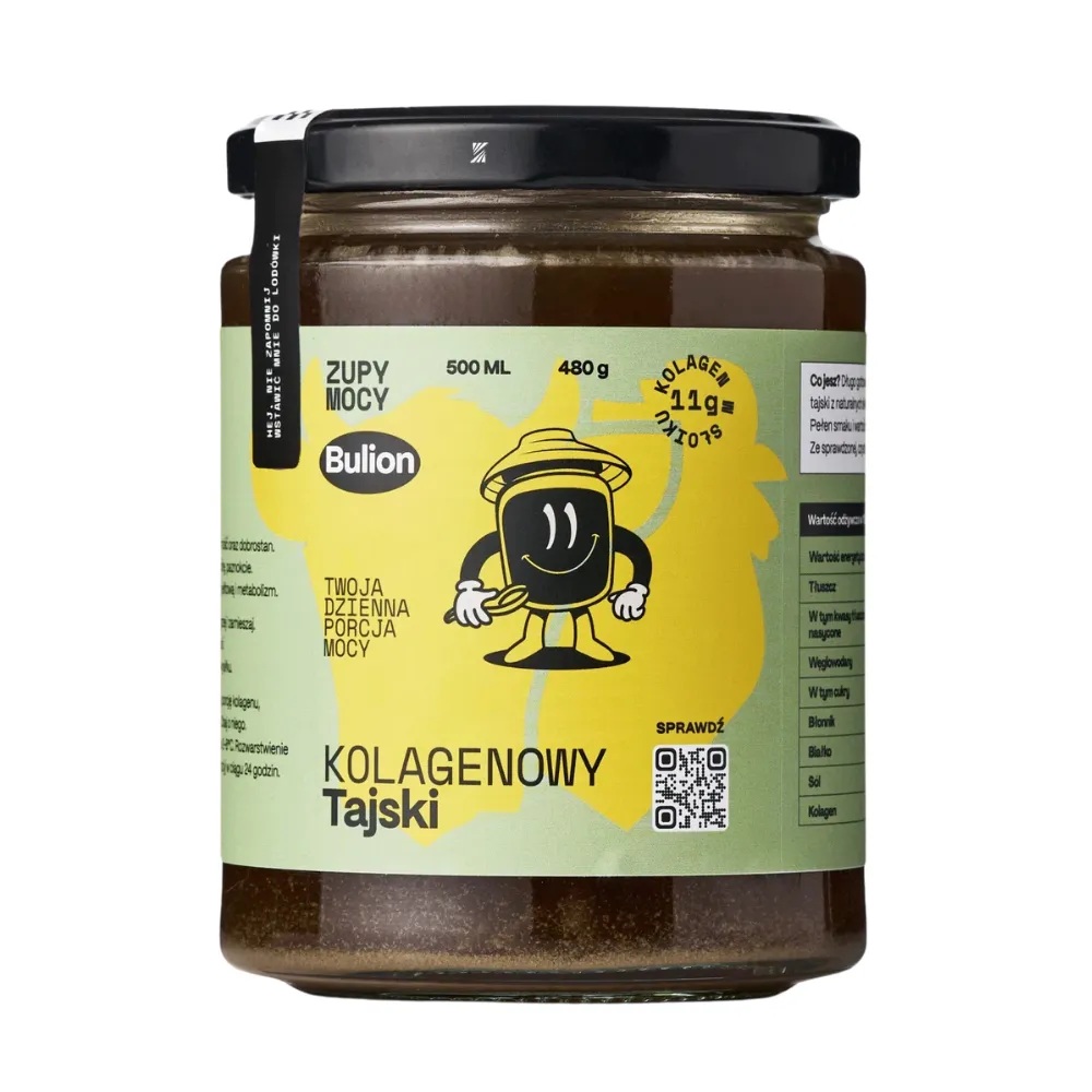 ZUPY MOCY Bulion kolagenowy tajski 540 ml