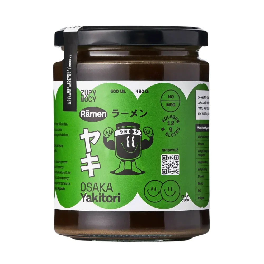 ZUPY MOCY Ramen kolagenowy Osaka Yakitori 540 ml