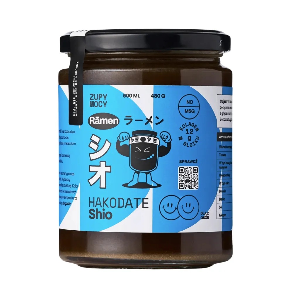 ZUPY MOCY Ramen kolagenowy Hakodate Shio 540 ml