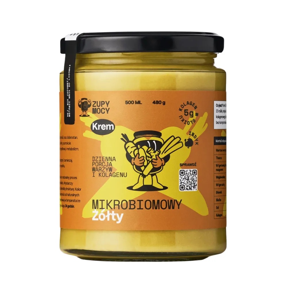 ZUPY MOCY Krem mikrobiomowy żółty 540 ml
