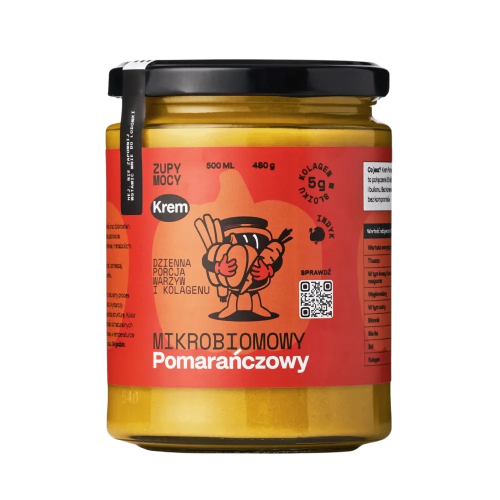 ZUPY MOCY Krem mikrobiomowy pomarańczowy 540 ml