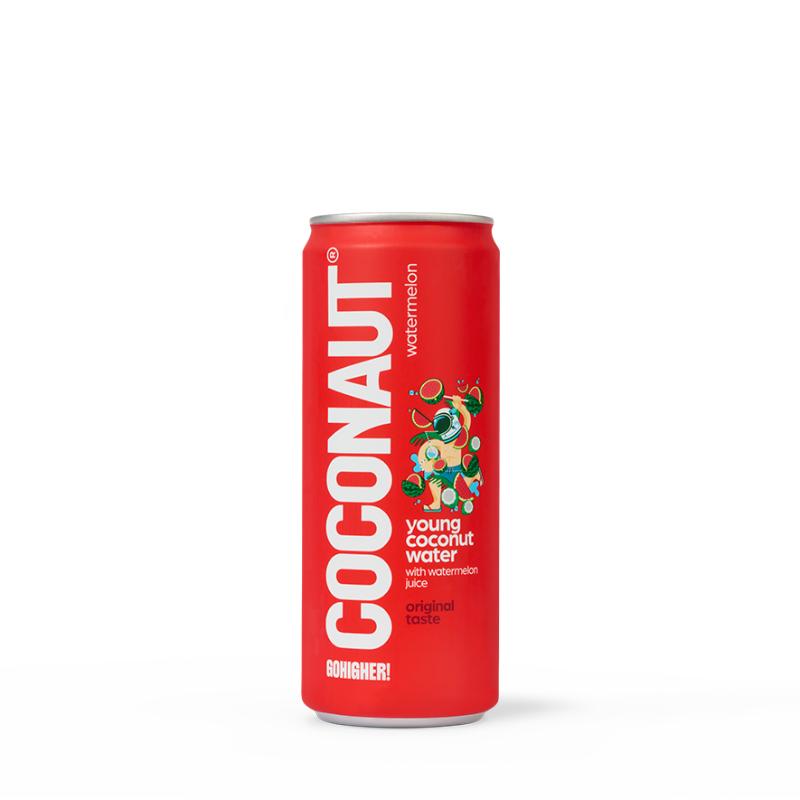 COCONAUT Woda kokosowa z młodego kokosa z sokiem arbuzowym 320 ml