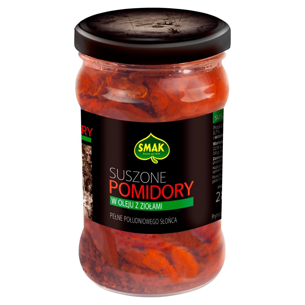SMAK Pomidory suszone w oleju 280 g