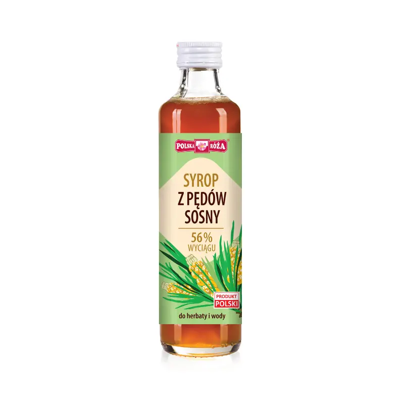 POLSKA RÓŻA Syrop z pędów sosny 250 ml