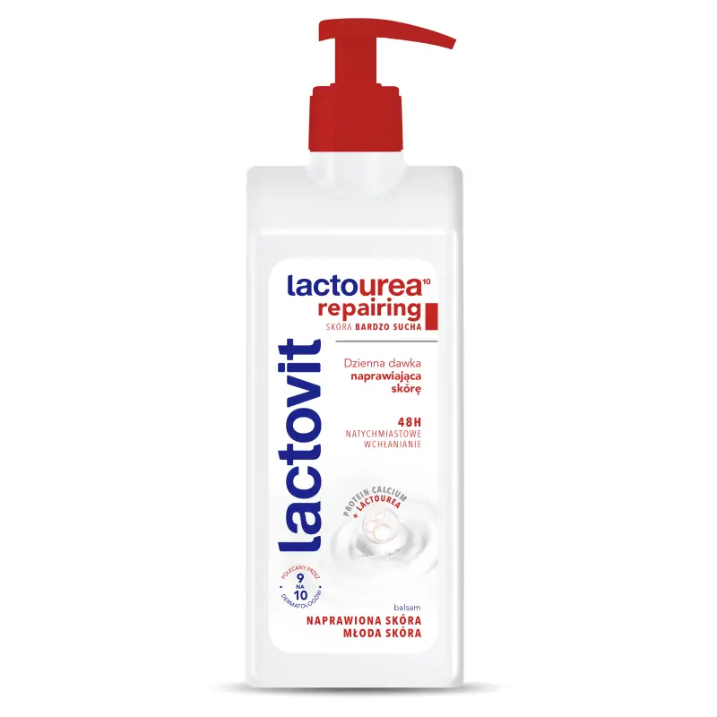 LACTOVIT LACTOUREA REPAIRING Balsam do ciała skóra bardzo sucha 400 ml