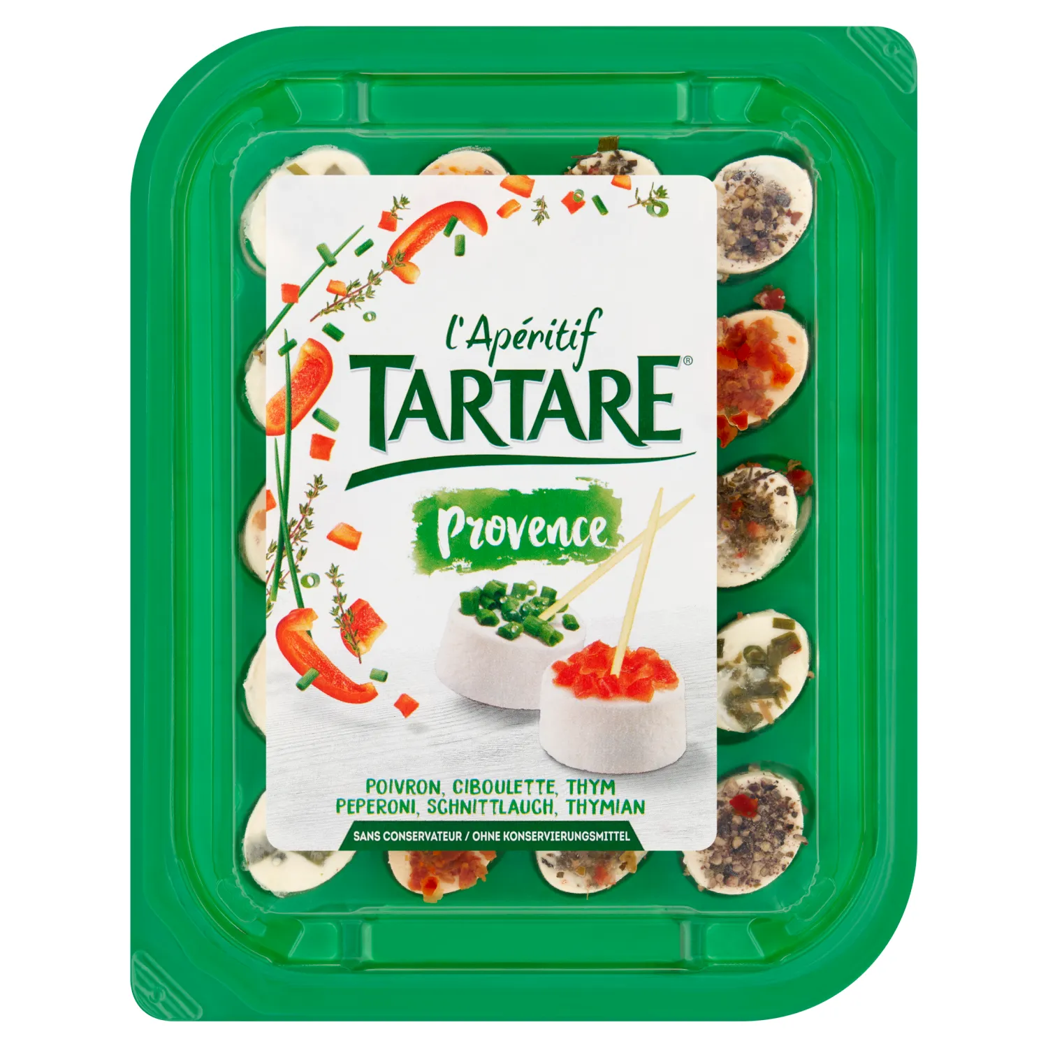 TARTARE APERITIF Koreczki twarogowe o smaku prowansalskim 100 g
